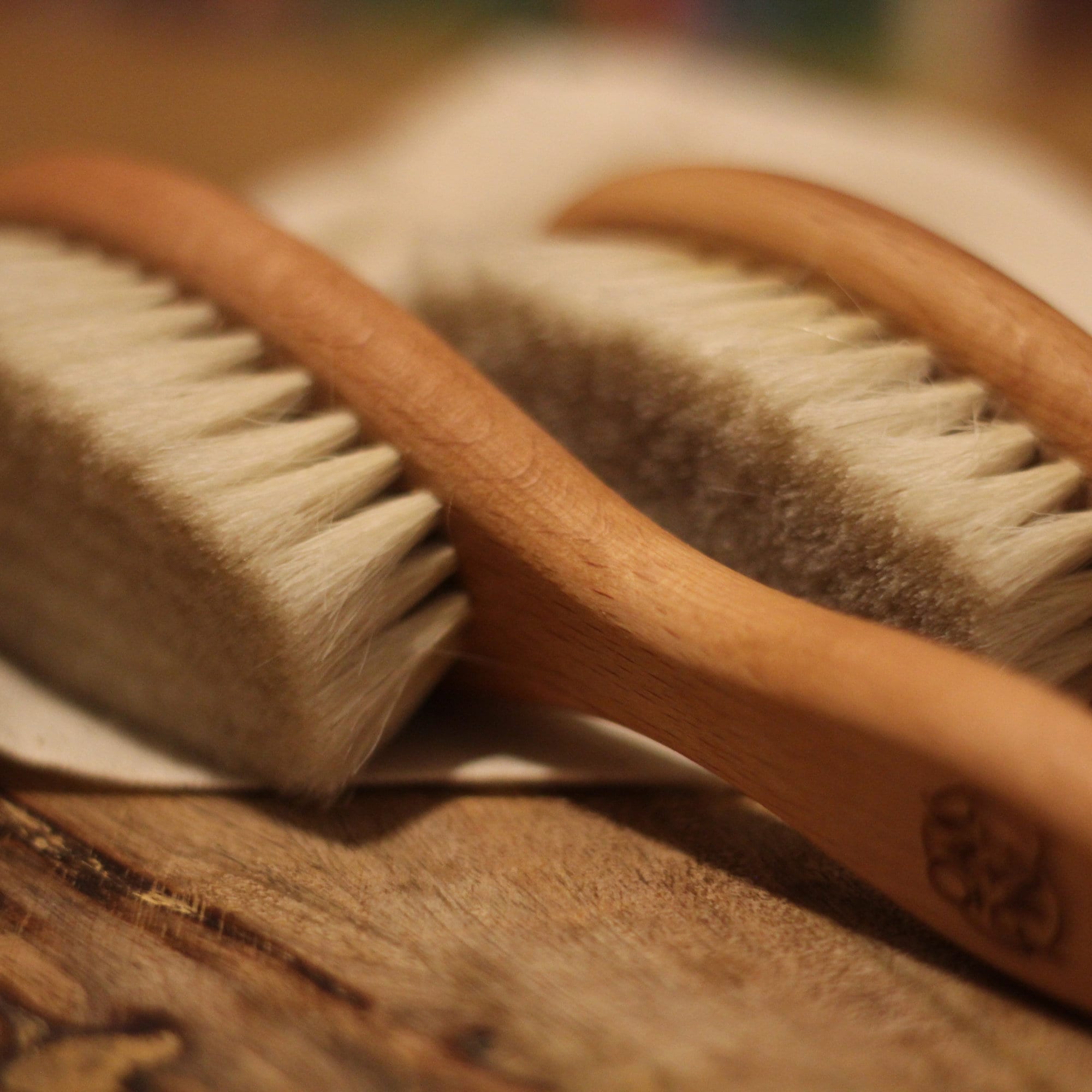 Baby Hair Brush / Goat Hair Brush / Newborn Care Hair Brush / Etsy