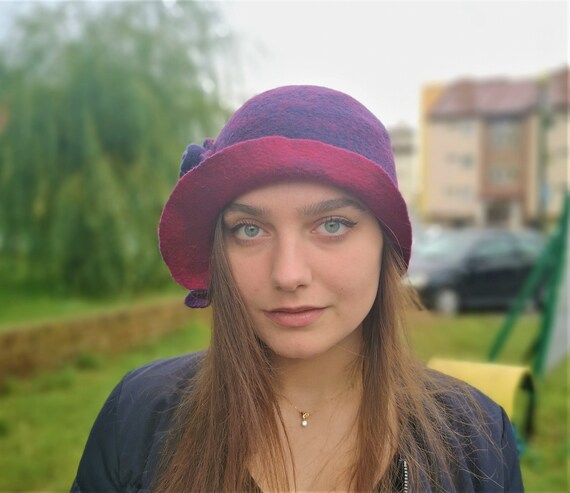 WOMAN CLOCHE HAT 1920s Hat Gatsby Style 