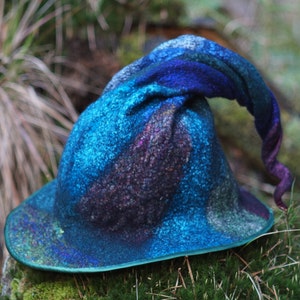 Witch Hat, Festival wizard accessory for Magical Charm, magic festival outfit, cosplay hat. Halloween costume, fantasy lover gift
