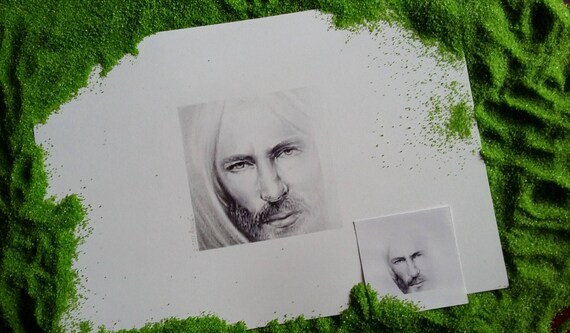 Disegno Da Foto Disegno A Matita Gesù Bianco E Nero Idea Regalo Religioso Ritratto Autoritratto Anniversario Pasqua Prima Comunione Cresima