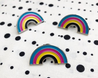 CMYK Rainbow • Soft Enamel Pin • Graphic Design • Rainbow Pin