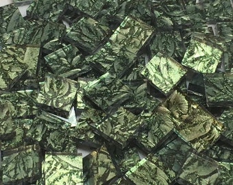 Color Shift Green Sparkle Van Gogh Glass Mosaic Tiles Lowest Van Gogh Prices