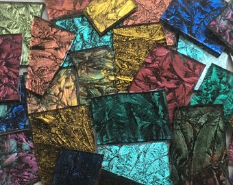 Van Gogh Scrap Stained Glass Mosaic Tiles