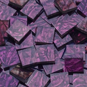 Purple Van Gogh Glass Mosaic Tiles