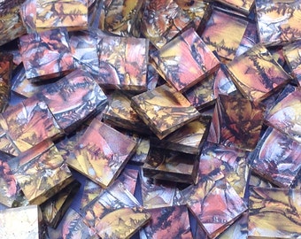 Gold Copper Silver Van Gogh Glass Mosaic Tiles Lowest Van Gogh Prices