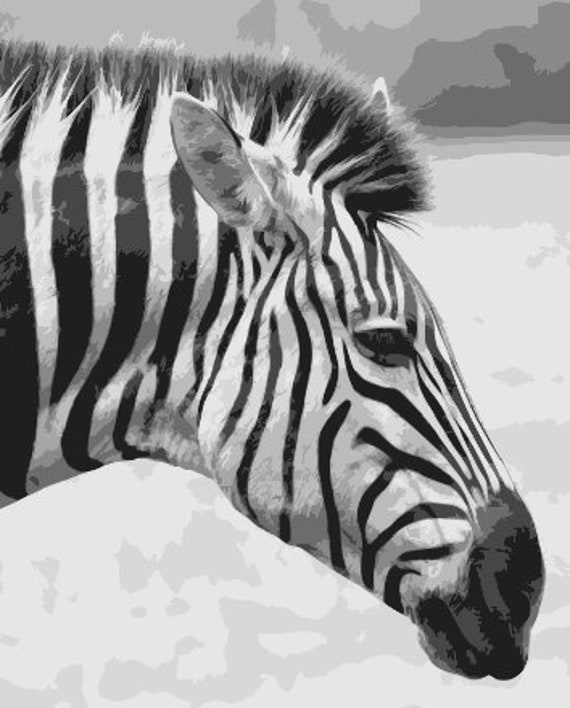 Zebra Layered cut Template Instant Download Zebra Template | Etsy