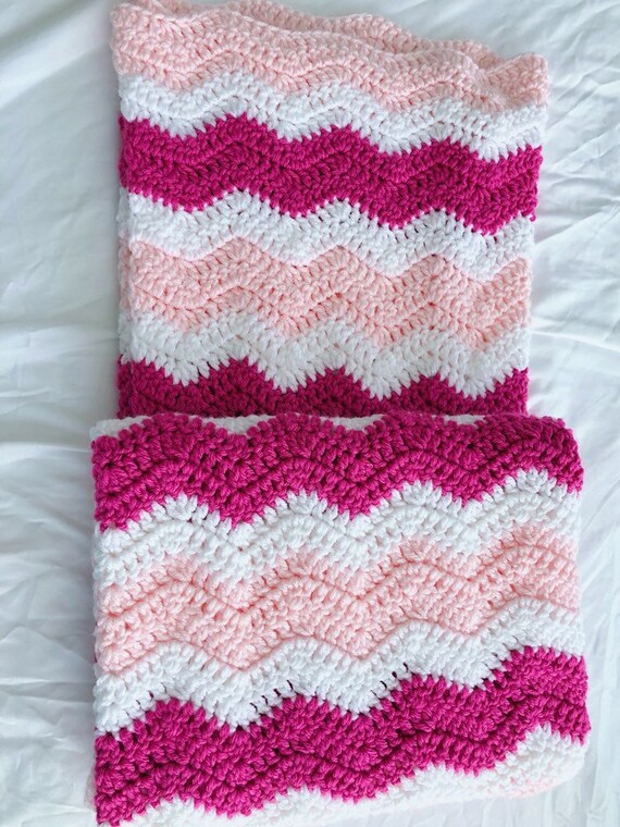 Dark pink baby blanket hotsell