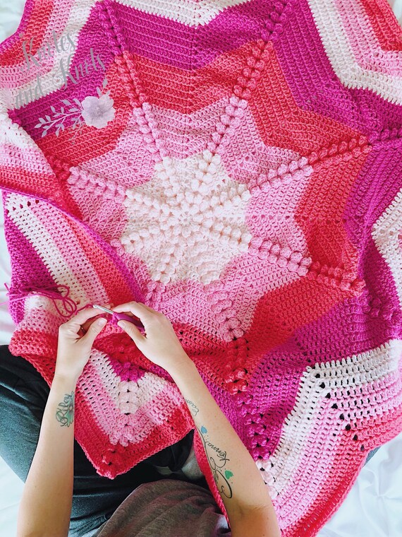 pink star blanket