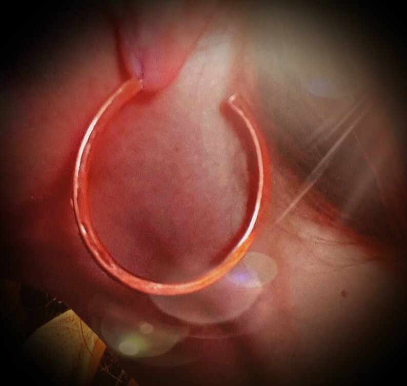Lightweight orders! Inspirals 100/% Handmade Copper Hoop Earrings-2 dia FREE SHIPPING for all U.S