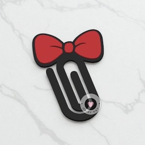Bow Paper Clip 3D Printing File: STL & 3MF (Digital Download, Commercial Use)