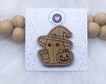 Witch Ghost Needle Minder, Cover Minder, Diamond Painting, Needlepoint gift, Needle Nanny, Needle Keeper, Fridge Magnet