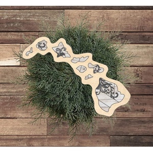Rustic Farmhouse Hawaii Sign SVG Digital Download For Glowforge or Laser Not a Physical Item Read Item Description for Instructions