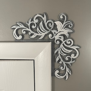 Flourish Door Corners SVG Digital Download pour Glowforge ou Laser PAS un article PHYSIQUE
