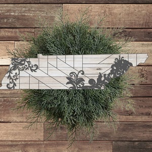 Rustic Tennessee. Sign Rustic Farmhouse Tennessee Sign SVG Digital Download for Glowforge or ...