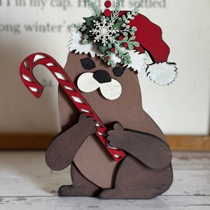 Christmas Otter SVG Digital Download for Glowforge or Laser for 1/8 and