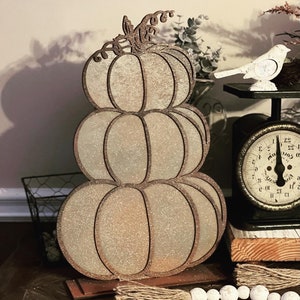 Stacked Pumpkins SVG Digital Download for Glowforge or Laser