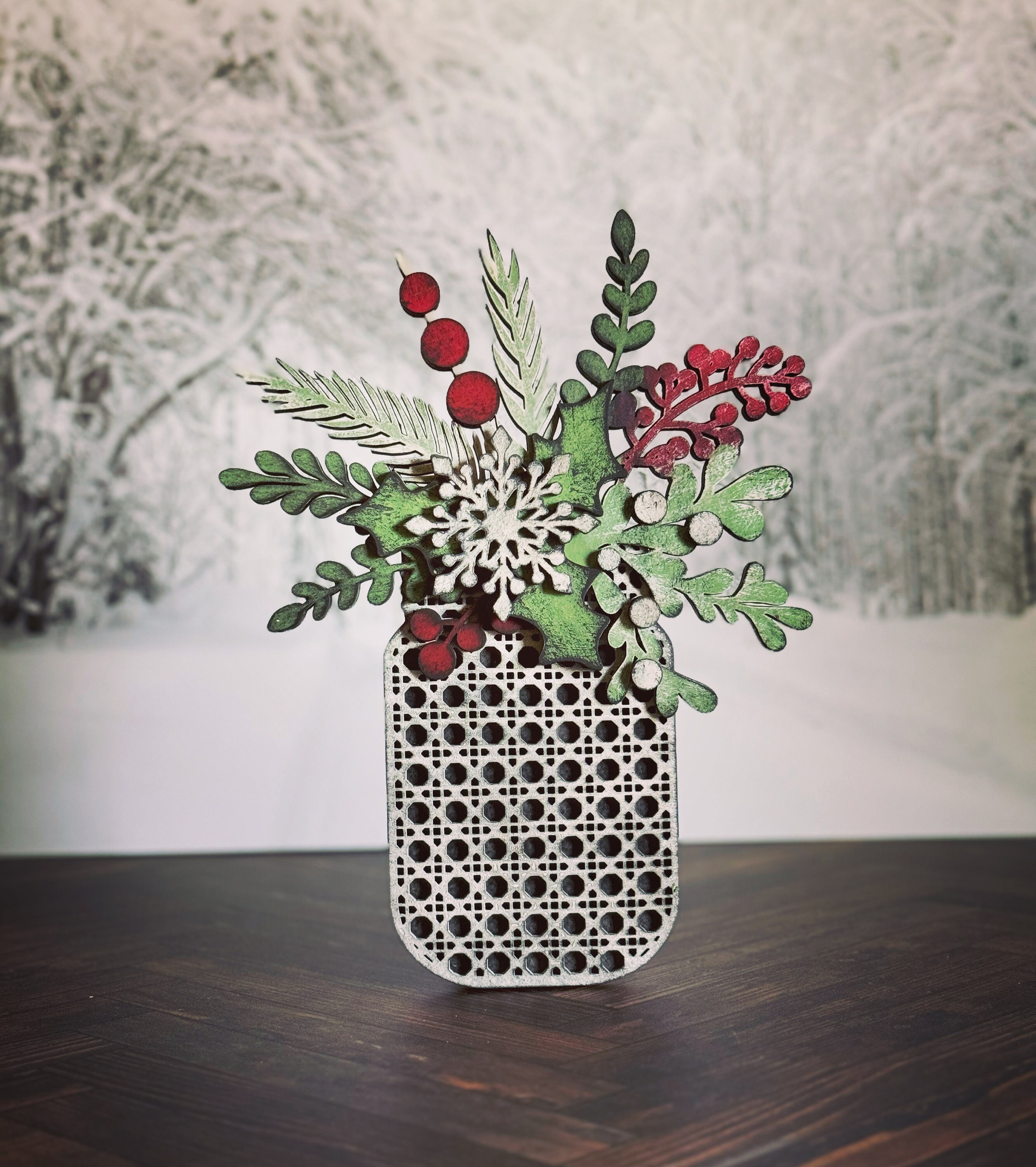 Farmhouse Christmas Mason Jar SVG Digital Download for Glowforge or ...