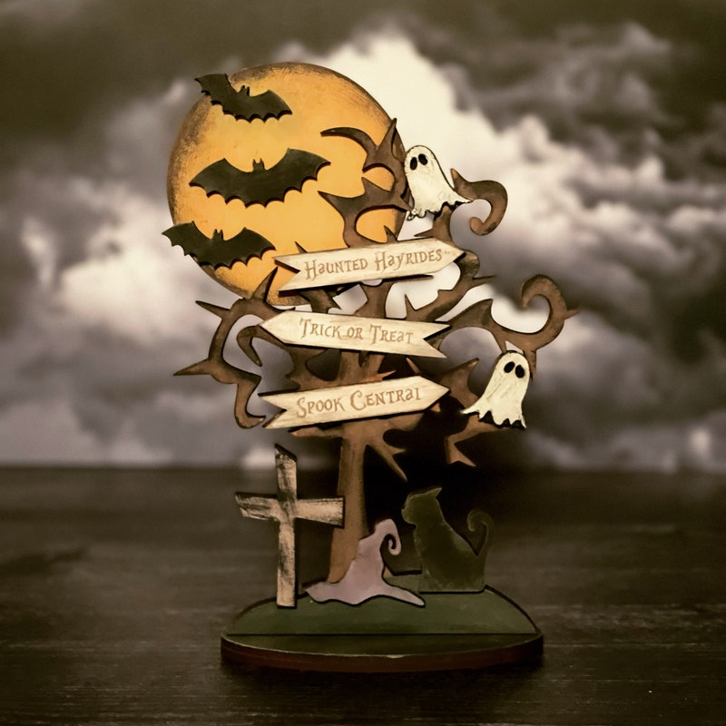Spooky Tree - Etsy