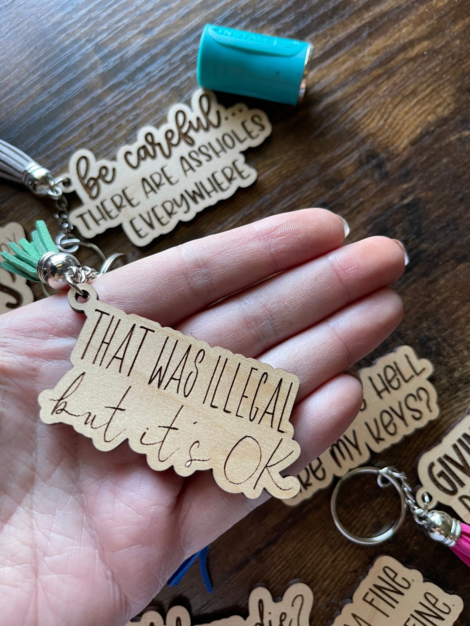 Funny Adult Keychains Set of 10 SVG Digital Download for Etsy