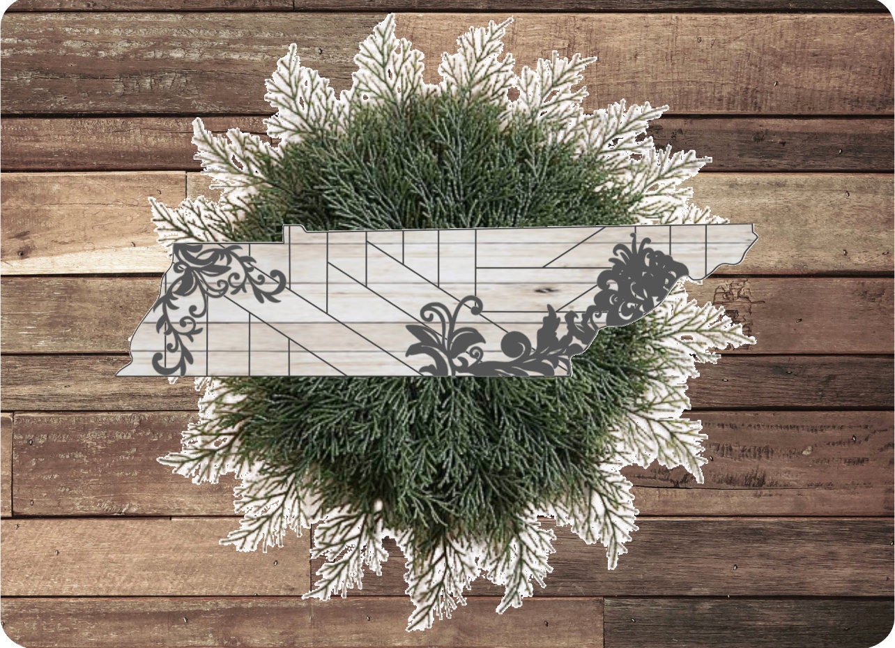 Rustic Farmhouse Tennessee Sign SVG Digital Download for Glowforge or ...
