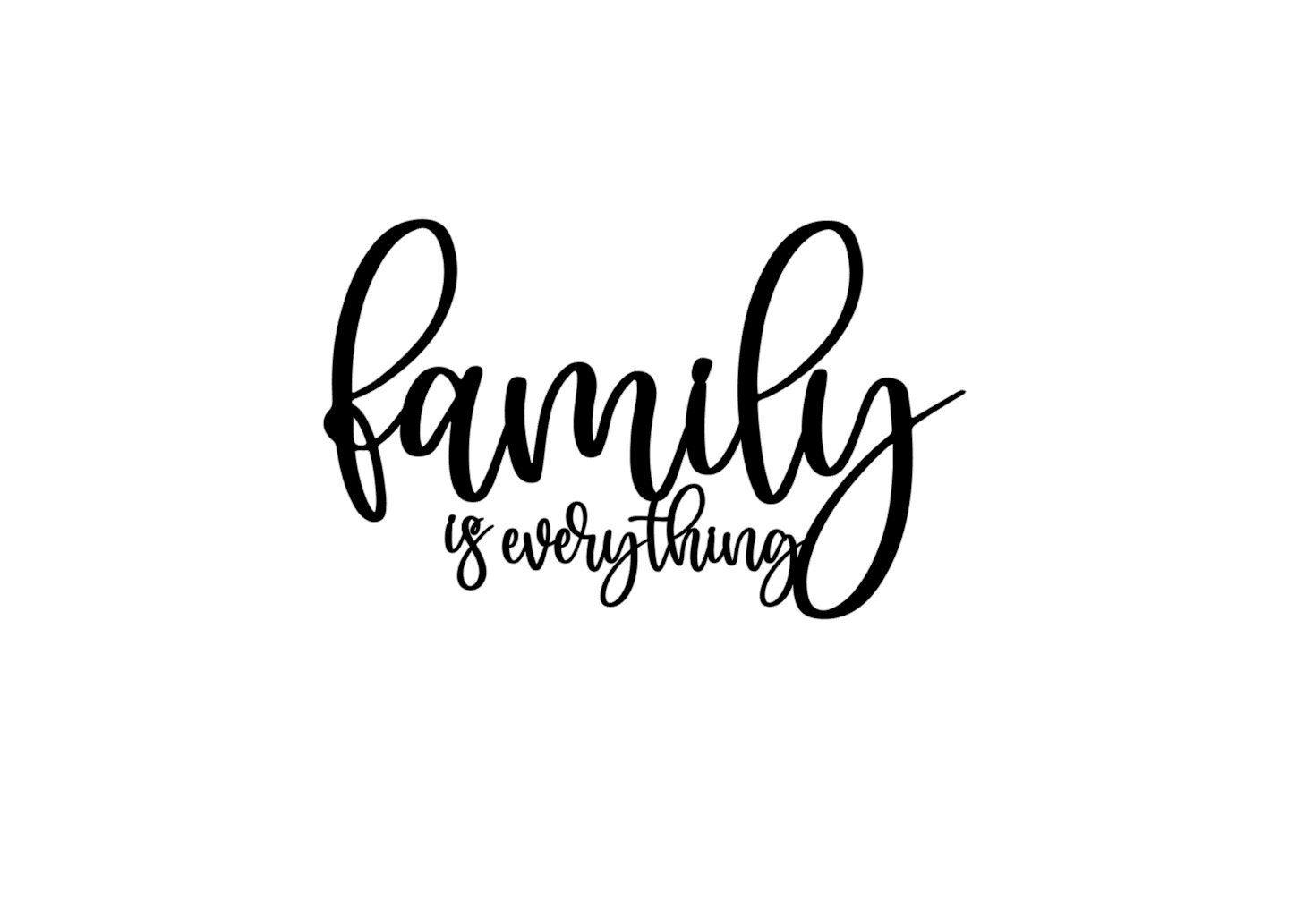 Family is Everything SVG PNG PDF Jpeg Digital Download for | Etsy