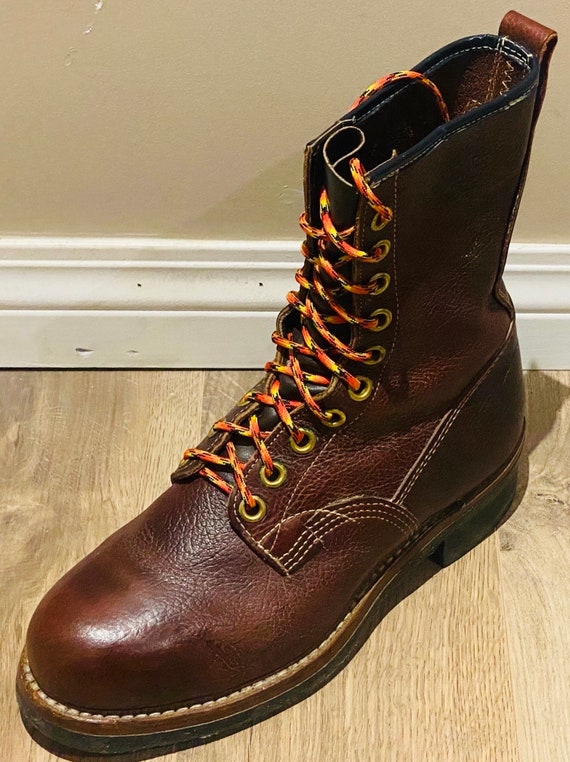 Greb Kodiak Steel Toe Leather Work Boots 9D Made i