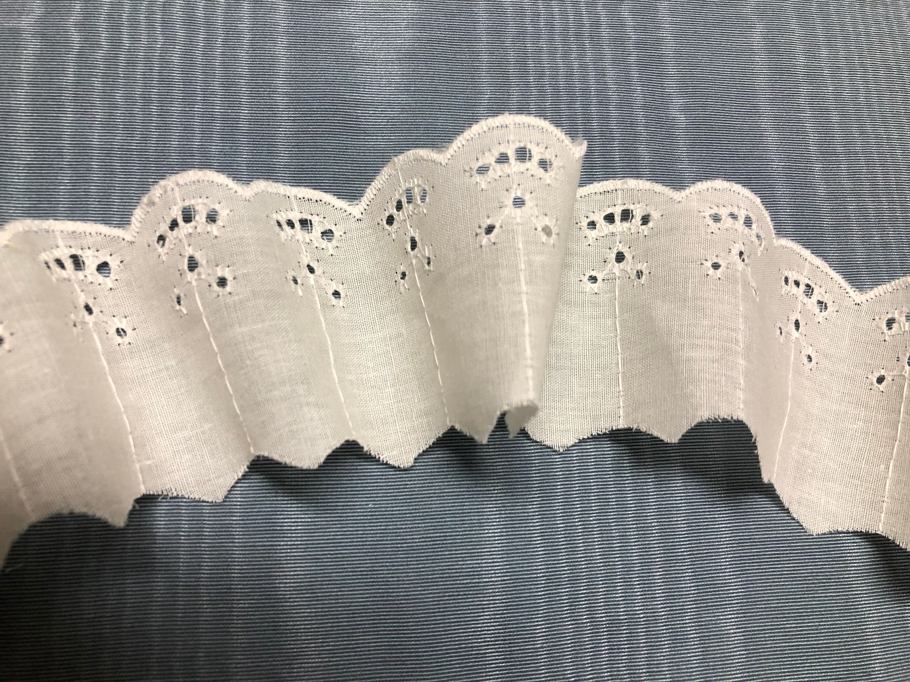 Eyelet Lace Trim White Eyelet Lace 2 1/2 wide trim Etsy