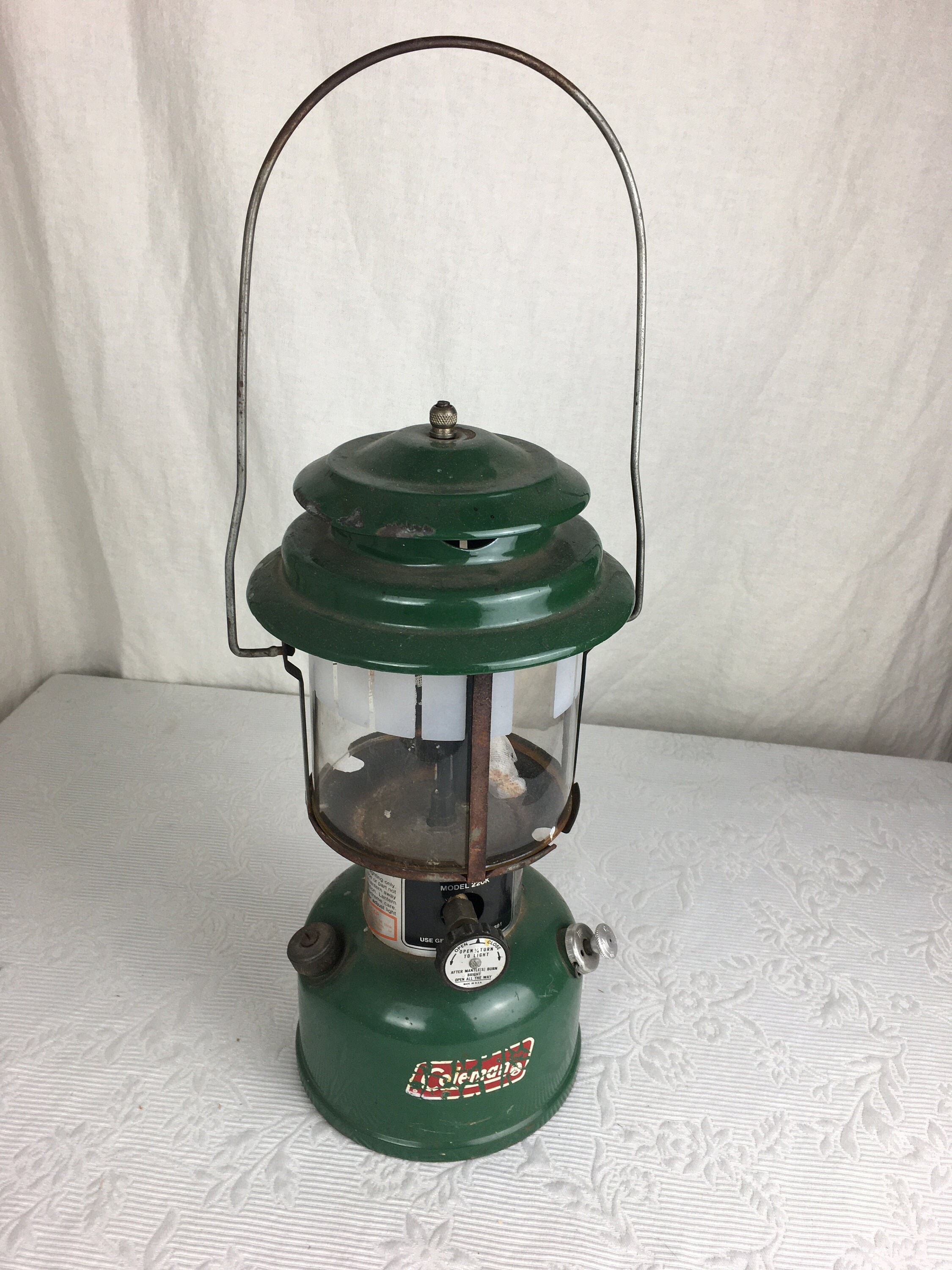 Vintage 2 Mantle Coleman Lantern 220K From November 1982 04290 - Etsy