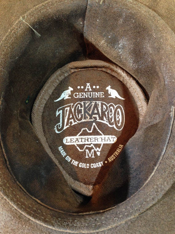 jackaroo leather hat