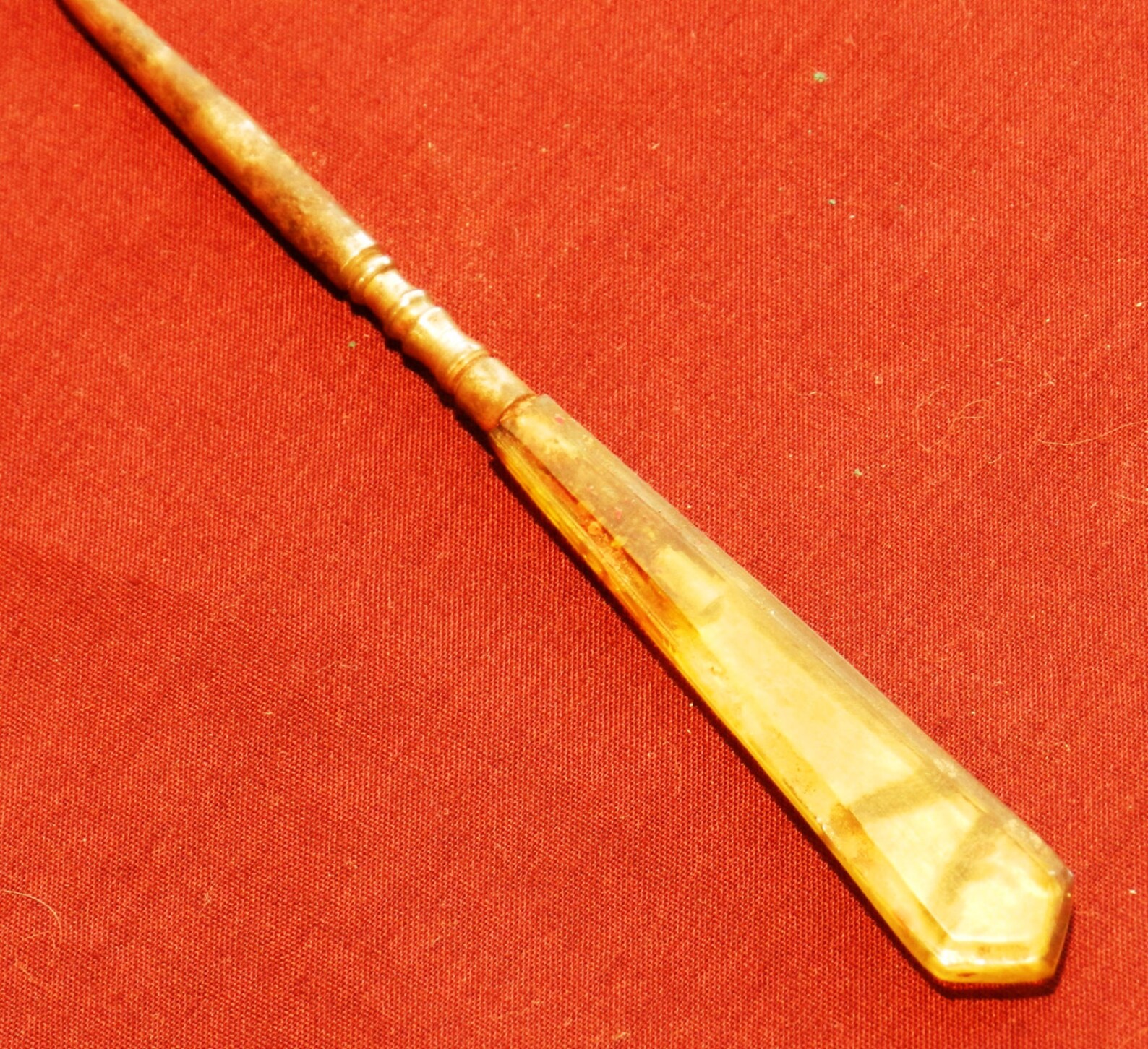 Vintage Button Hook With Lucite Handle Over Metal Hook 4 7/8 Etsy