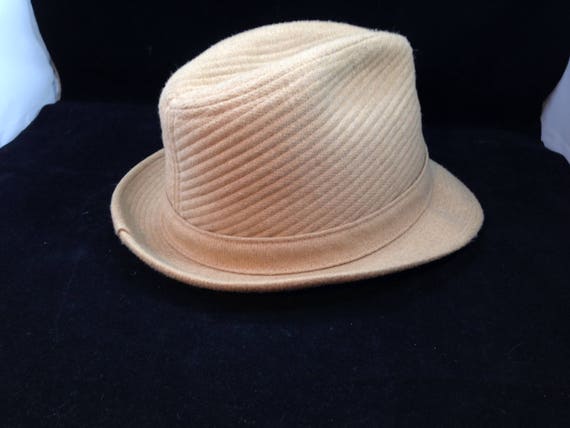 Vintage London Fog Fedora Pattern L3134  Camel Co… - image 4