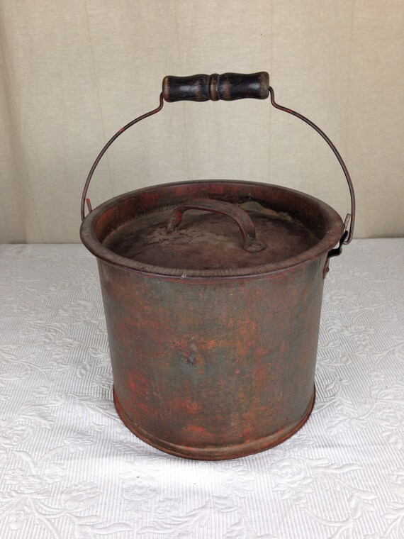 Vintage Colorado Coal Miner's Lunch Pail 7 1/2 Inch Tall 9 Etsy