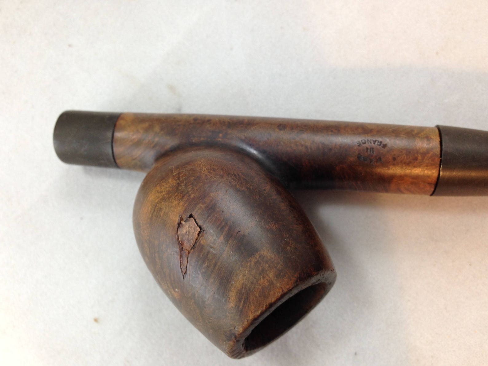 Vintage 6 Pipe Decatur Pipe Rack With Humidor and 6 Assorted | Etsy