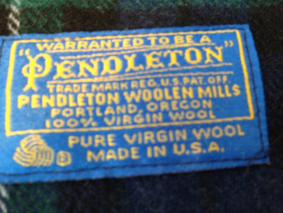 Pendleton Drawstring Pouch 14 by 9 1/2 Inches in … - image 2