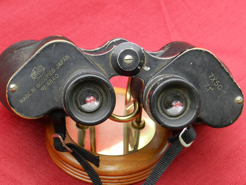 Ofuna Binoculars 7 X 50 7.1 Degrees Made in Occupied Japan Etsy
