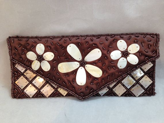 Clutch Style Purse by Mad by Design Handmade Moth… - image 1