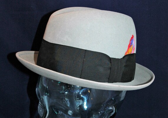 Dobbs Fedora Carmody Style in Dove Grey 