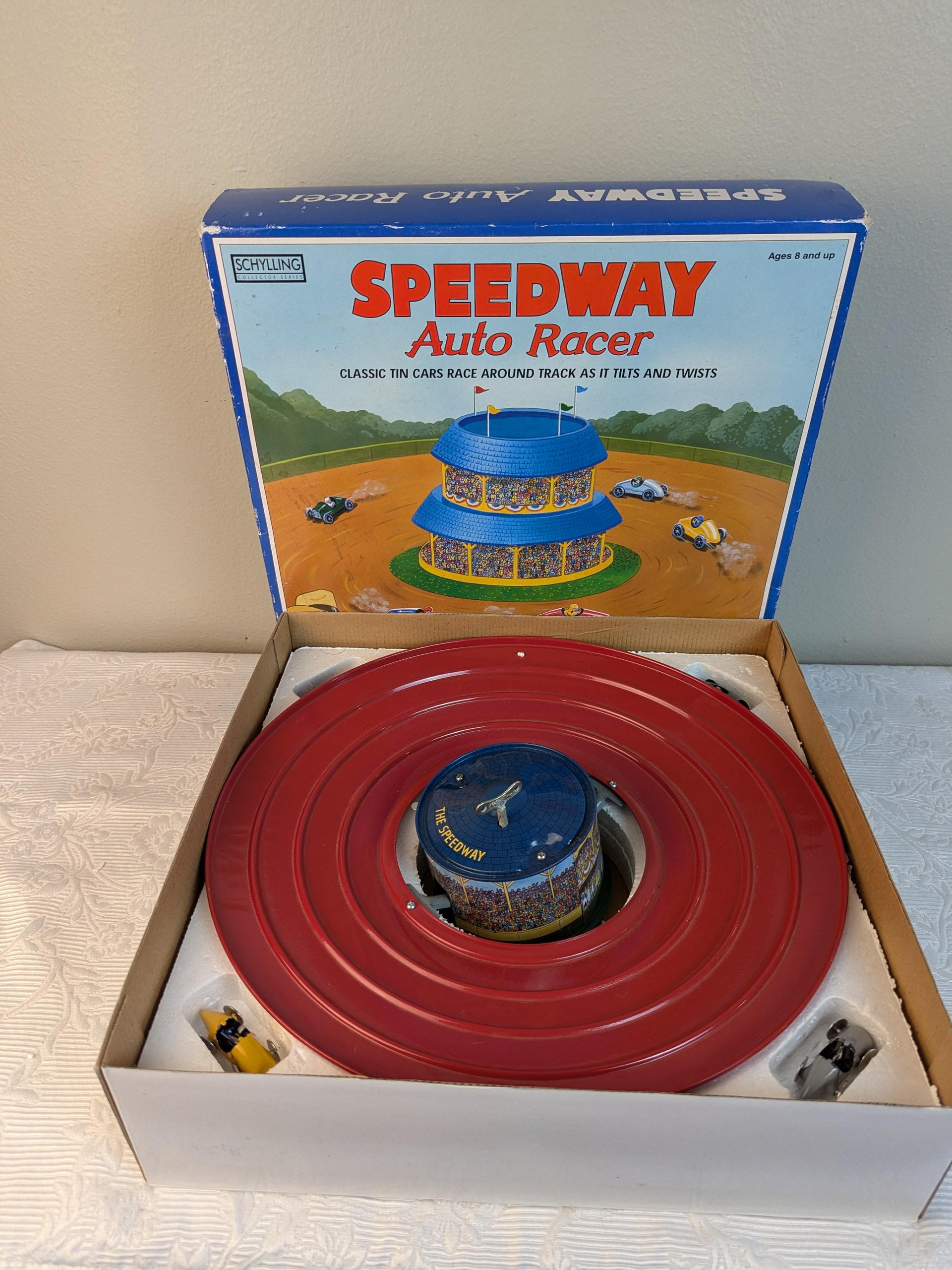 Schylling 車　3台セットSPEEDWAY RACER Schylling Speedway Auto Racer Tin Cars 2001 for sale online