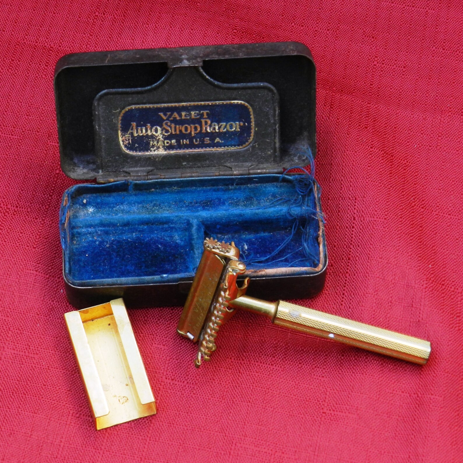 Vintage Valet Auto Strop Razor in Original Metal Case 04701 - Etsy