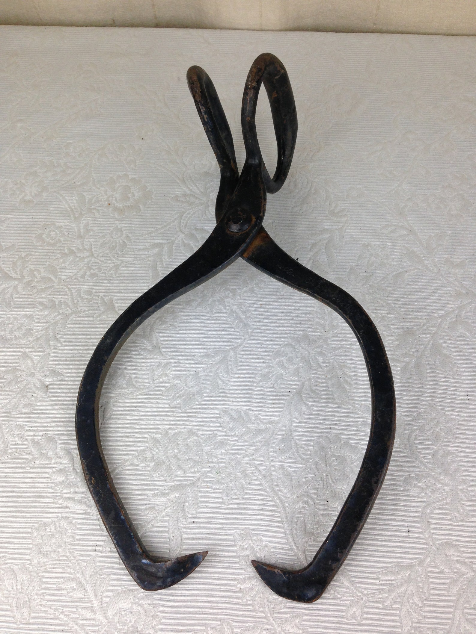 Vintage Gifford Wood Co. Ice Block Tongs 14 1/2 Inch Model No. Etsy