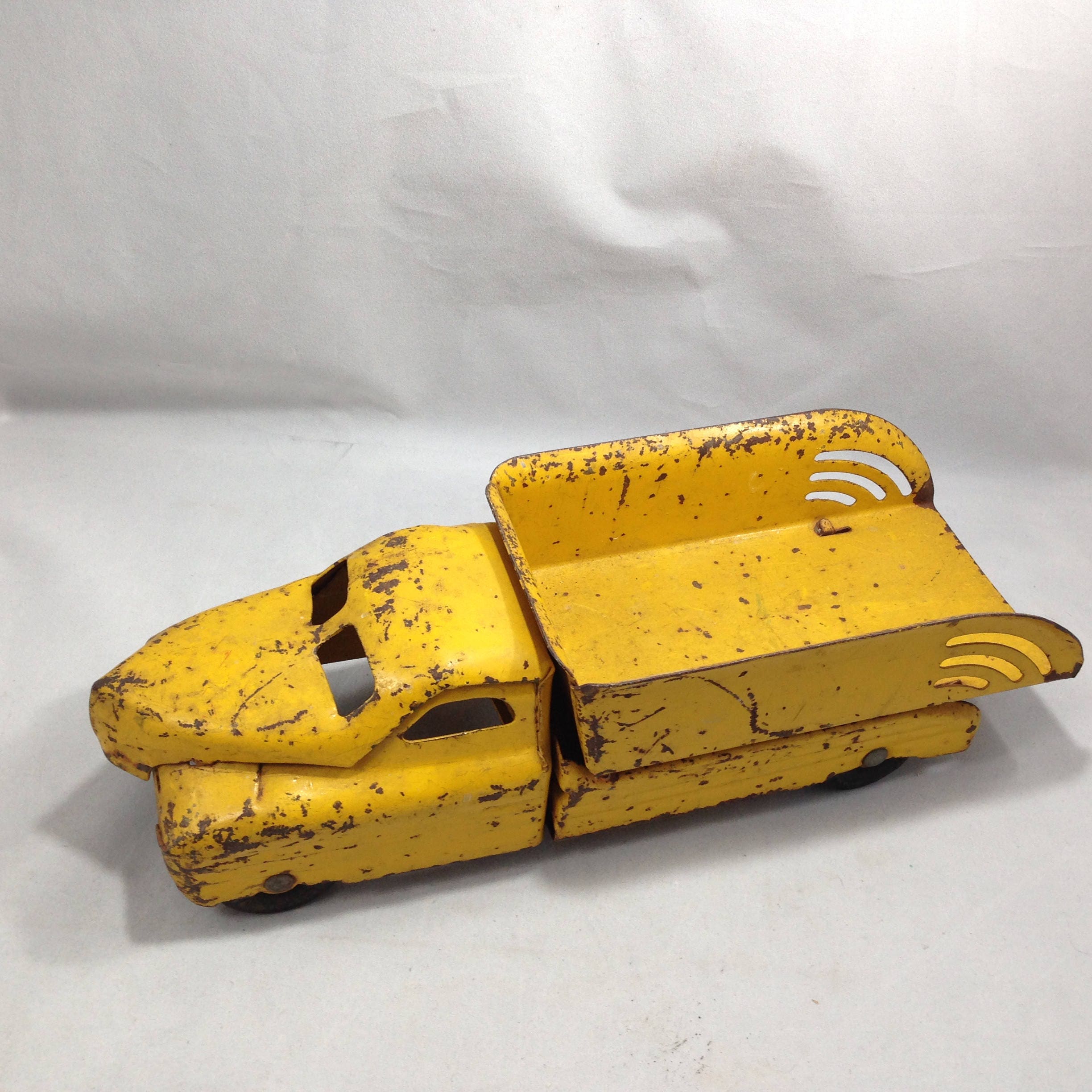 Vintage Toy Truck Has Remnants of Shell Decal Missing Front Etsy