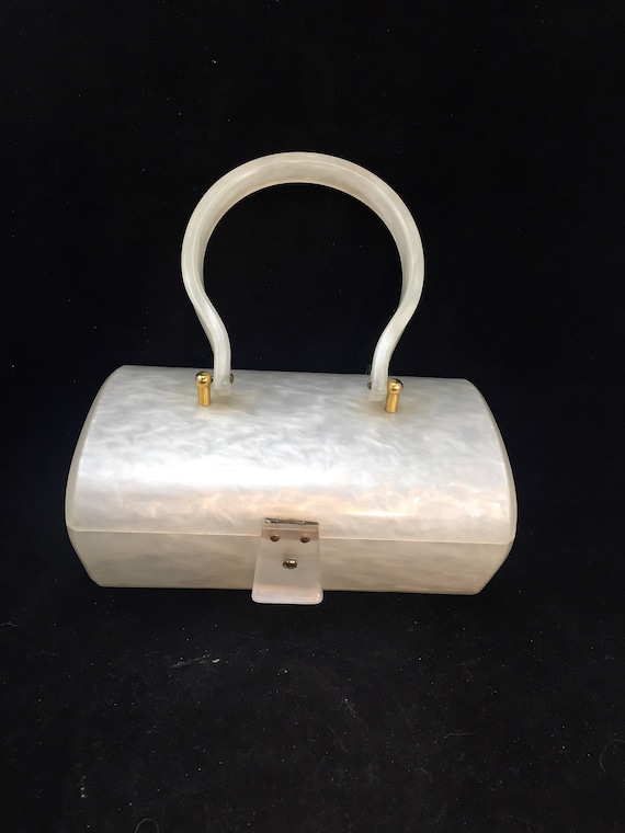 Lucite purse best sale handles