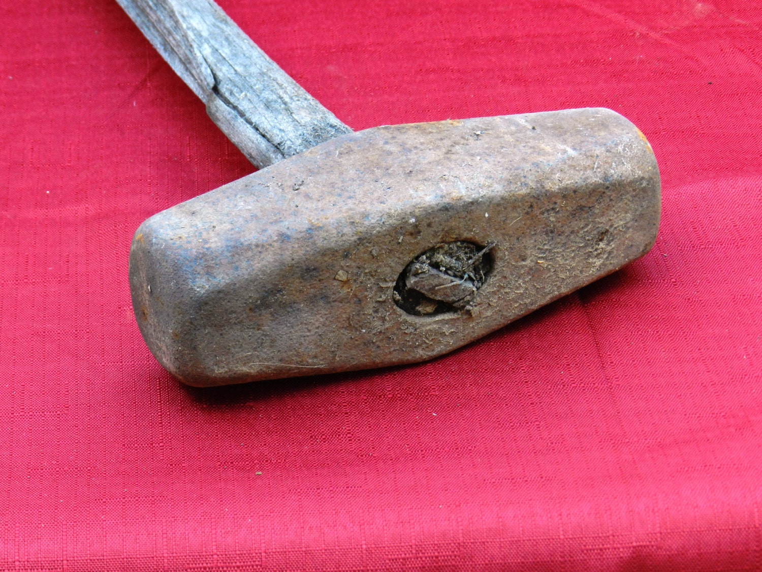 Vintage 8 Pound Sledge Hammer With Partial Handle 02756 Etsy UK
