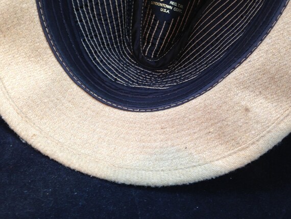 Vintage London Fog Fedora Pattern L3134  Camel Co… - image 7