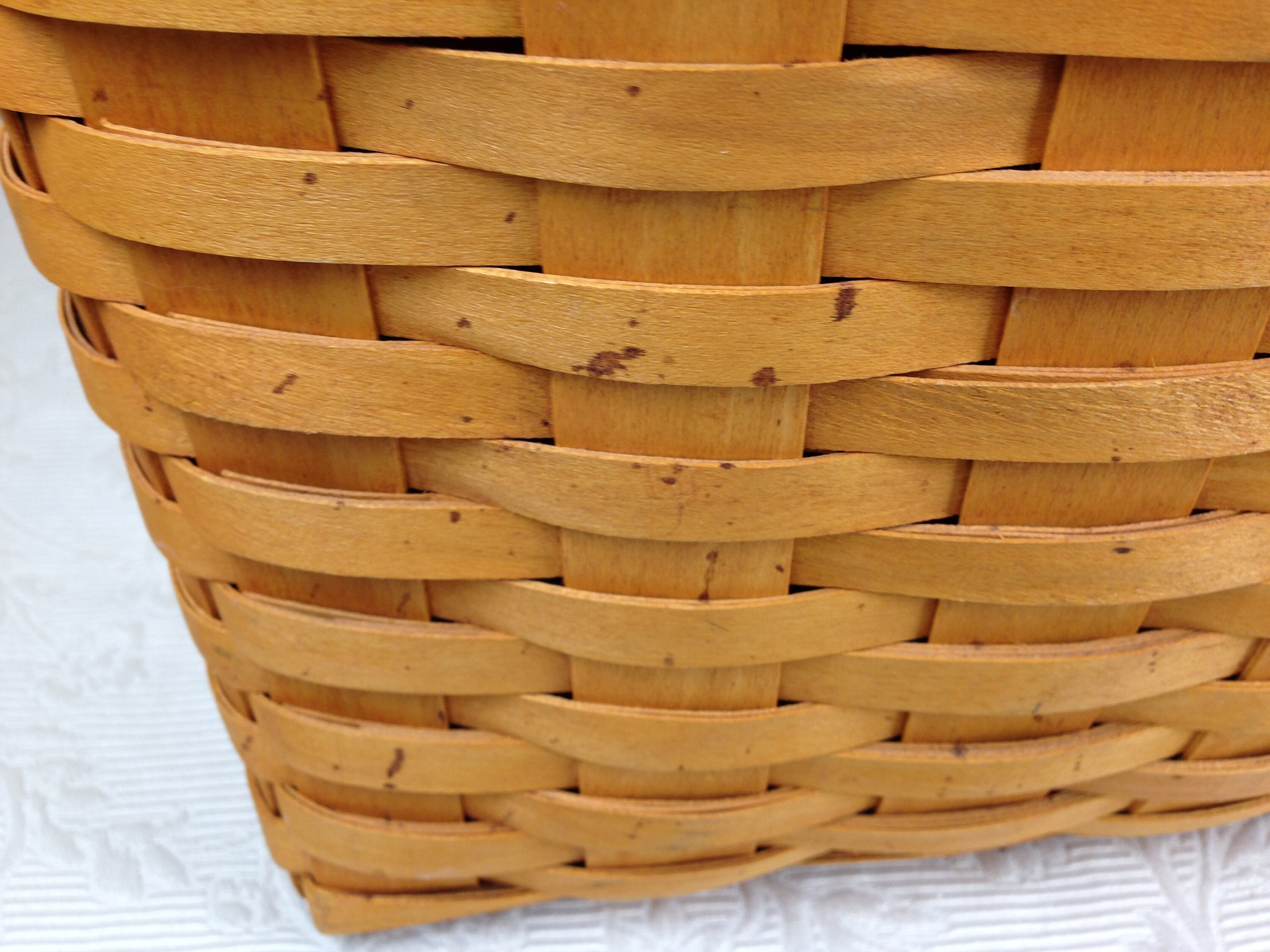 Vintage Longaberger Basket Large Rectangle Sweetheart Etsy