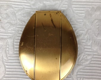 Vintage American Beauty Flapper Style Mirror Compact by Elgin American   03800