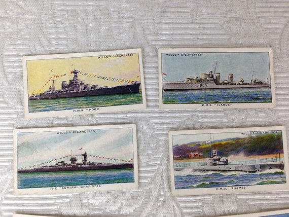 ウィルズ・シガレッツのヴィンテージタバコカードセット。SEED