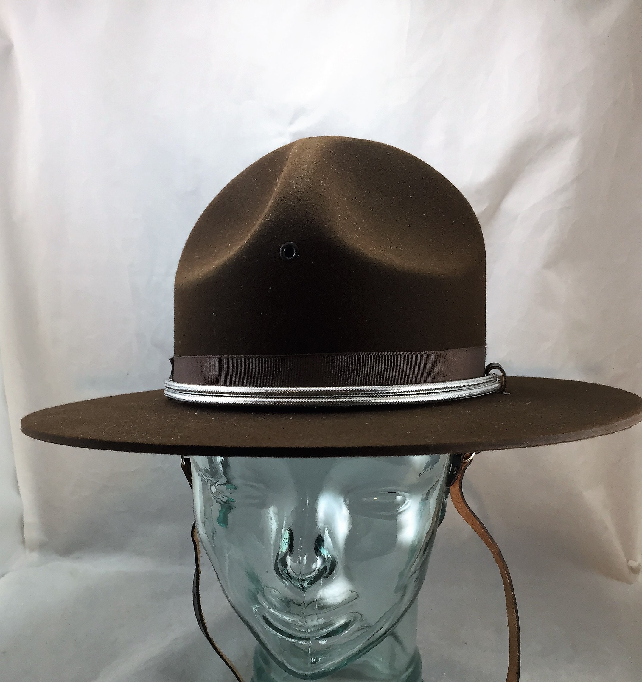 Stratton Felt Campaign Hat in Chocolate 
