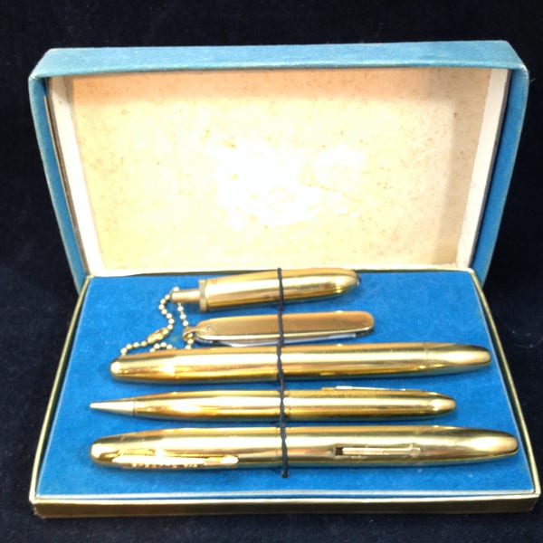 Vintage 1950's Pen Set Traveler by Windsor in Original Box 04102