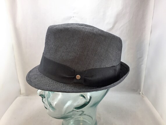 Vintage Stetson Fedora Polyester Fabric in a Very… - image 2